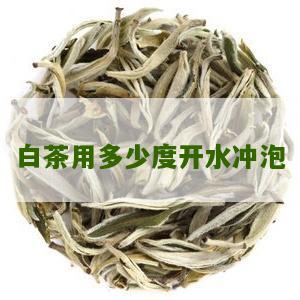 白茶用多少度开水冲泡