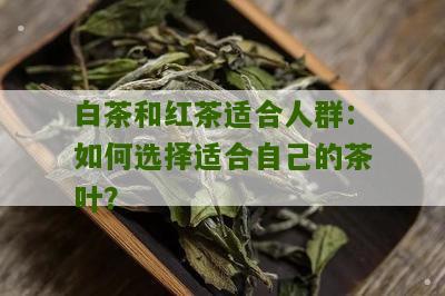 白茶和红茶适合人群：如何选择适合自己的茶叶？