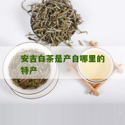 安吉白茶是产自哪里的特产