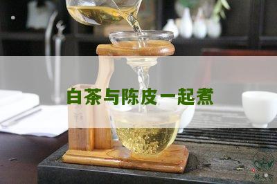 白茶与陈皮一起煮