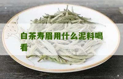 白茶寿眉用什么泥料喝看