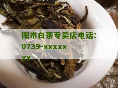 阳市白茶专卖店电话：0739-xxxxxxx