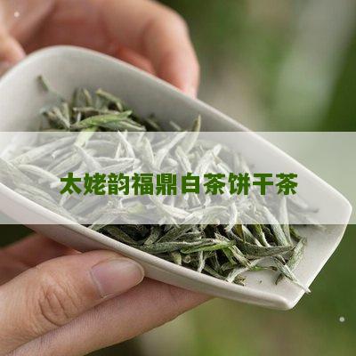 太姥韵福鼎白茶饼干茶