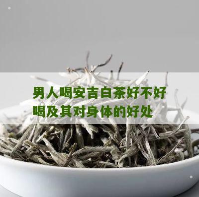 男人喝安吉白茶好不好喝及其对身体的好处