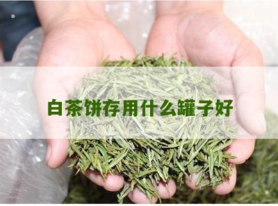 白茶饼存用什么罐子好