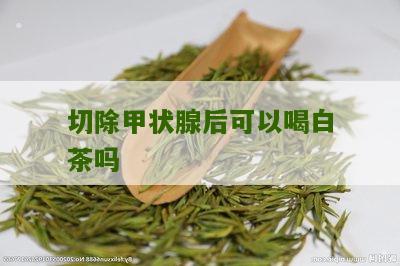 切除甲状腺后可以喝白茶吗