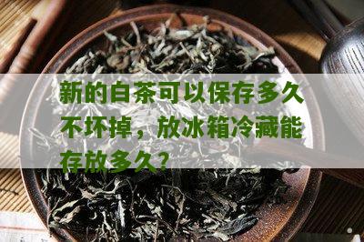 新的白茶可以保存多久不坏掉，放冰箱冷藏能存放多久？