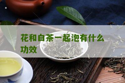 花和白茶一起泡有什么功效