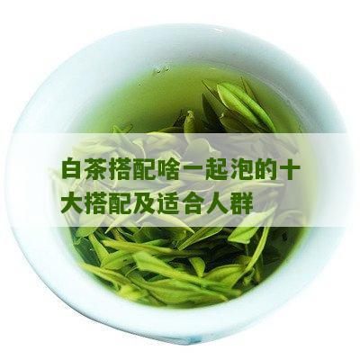 白茶搭配啥一起泡的十大搭配及适合人群