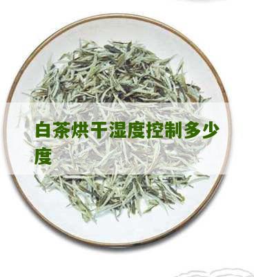 白茶烘干湿度控制多少度