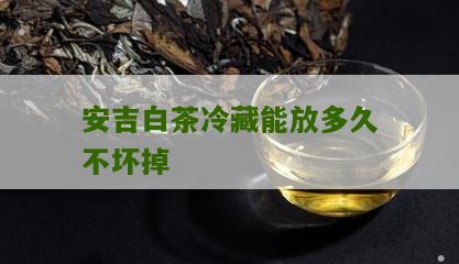 安吉白茶冷藏能放多久不坏掉