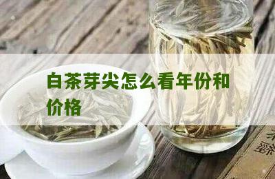 白茶芽尖怎么看年份和价格