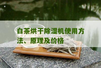 白茶烘干除湿机使用方法、原理及价格