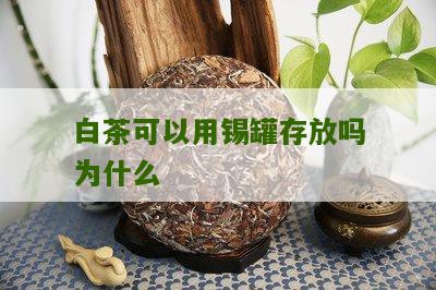 白茶可以用锡罐存放吗为什么