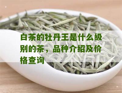 白茶的牡丹王是什么级别的茶，品种介绍及价格查询