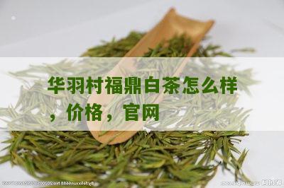 华羽村福鼎白茶怎么样，价格，官网