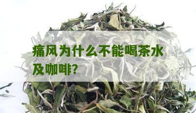 痛风为什么不能喝茶水及咖啡？