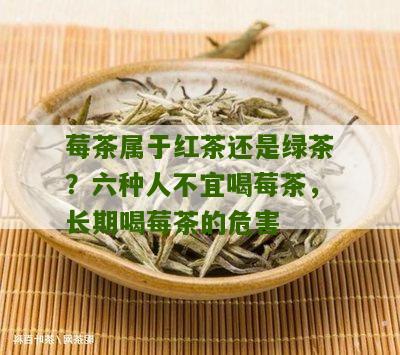 莓茶属于红茶还是绿茶？六种人不宜喝莓茶，长期喝莓茶的危害