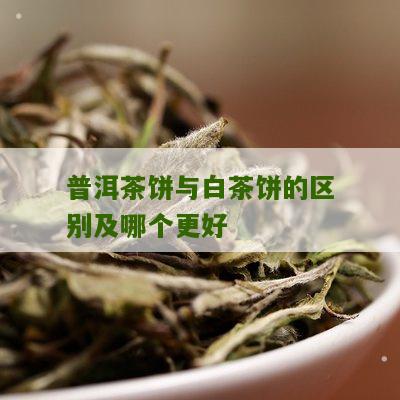 普洱茶饼与白茶饼的区别及哪个更好