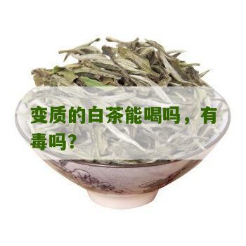 变质的白茶能喝吗，有毒吗？