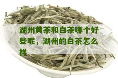 湖州黄茶和白茶哪个好些呢，湖州的白茶怎么样