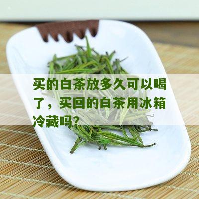 买的白茶放多久可以喝了，买回的白茶用冰箱冷藏吗？