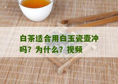 白茶适合用白玉瓷壶冲吗？为什么？视频