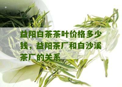 益阳白茶茶叶价格多少钱，益阳茶厂和白沙溪茶厂的关系