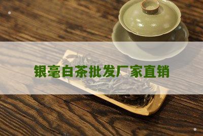 银毫白茶批发厂家直销