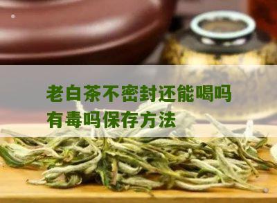 老白茶不密封还能喝吗有毒吗保存方法