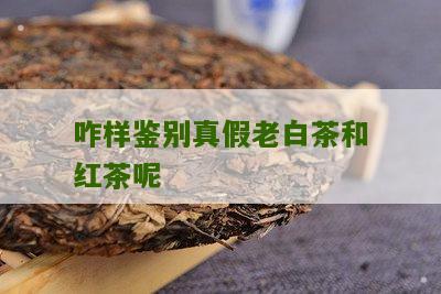 咋样鉴别真假老白茶和红茶呢