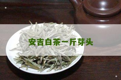 安吉白茶一斤芽头