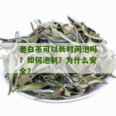 老白茶可以长时间泡吗？如何泡制？为什么安全？