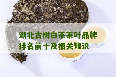 湖北古树白茶茶叶品牌排名前十及相关知识