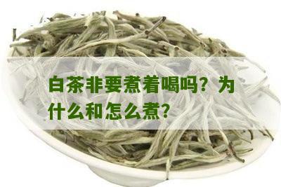 白茶非要煮着喝吗？为什么和怎么煮？