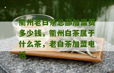 衢州老白茶总部加盟费多少钱，衢州白茶属于什么茶，老白茶加盟电话