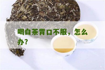 喝白茶胃口不服，怎么办？