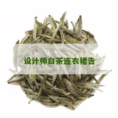 设计师白茶连衣裙告