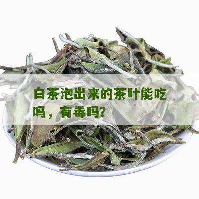 白茶泡出来的茶叶能吃吗，有毒吗？