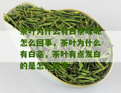 茶叶为什么有白茶味呢怎么回事，茶叶为什么有白毫，茶叶有点发白的是怎么回事