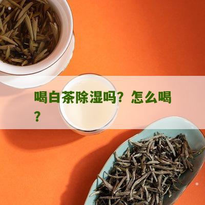 喝白茶除湿吗？怎么喝？