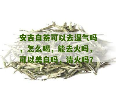 安吉白茶可以去湿气吗，怎么喝，能去火吗，可以美白吗，清火吗？