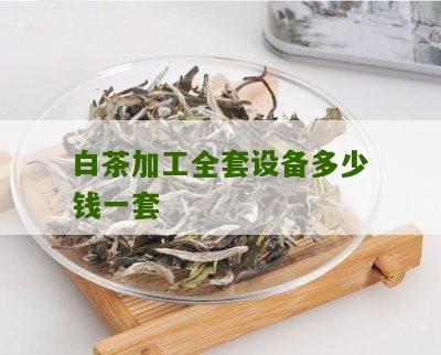 白茶加工全套设备多少钱一套