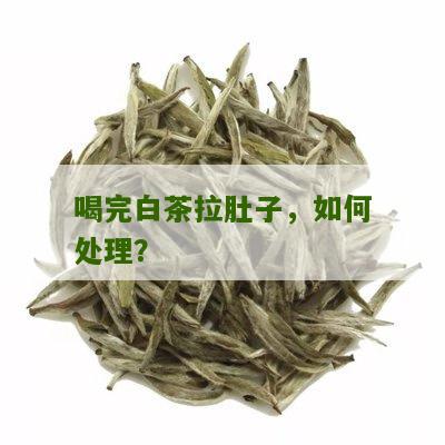 喝完白茶拉肚子，如何处理？