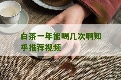 白茶一年能喝几次啊知乎推荐视频