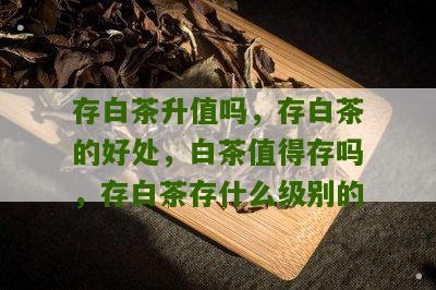 存白茶升值吗，存白茶的好处，白茶值得存吗，存白茶存什么级别的