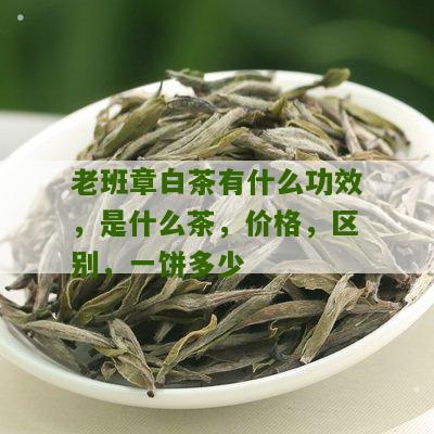 老班章白茶有什么功效，是什么茶，价格，区别，一饼多少