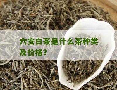 六安白茶是什么茶种类及价格？