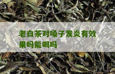 老白茶对嗓子发炎有效果吗能喝吗