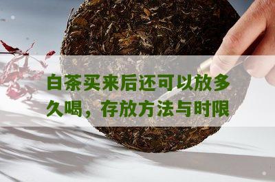 白茶买来后还可以放多久喝，存放方法与时限